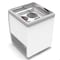 Koolmore 26 in. 4 Tub Ice Cream Dipping Cabinet Display Freezer with Sliding Glass Door, 6 cu. ft KM-ICD-26SD - alternate 8