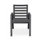 Leisuremod Chelsea 7-Pc Aluminum Extendable Dining Set, Weatherproof Cushions, Powder-Coated, 7PK CC20BL-BL6-MDT78BL - alternate 9