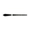 Silver Brush Black Velvet Brush, Oval Wash, Size 3/4 3009s-3/4 - alternate 1