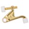 Prosource Heavy-Duty Hinge Pin Door Stop, 2-3/4 in Projection, Die-Cast Zinc & Plastic, Polished Brass H20-B030-PS - alternate 1