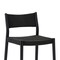 Armen Living Erie Black Woven Paper Cord and Wood Bar Stool LCERBABLK30 - alternate 8