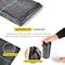 Wrightmaster 3 ft.x 50 ft. Heavy Duty PP Weed Barrier Fabric in Black with Water Permeability, Ventilation ZRO3FT50FT - alternate 9