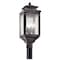Kichler Wiscombe Park 4-Light Outdoor Post Mount, Weathered Zinc 49506WZC - alternate 1