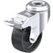 Blickle Kingpin Swivel Caster, Bk Nyln, 3-1/8", Brk LKRA-POA 80G-FI - alternate 1