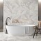 Apollo Tile White 1x12 Calacatta Gold Marble Polished Pencil Liner Tile Trim 0.5 sqft/case, 10PK APLMCT881PA - alternate 8