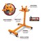 Performance Tool 1000 lb. Engine Stand, Swivel Casters, Rotating Head, Steel Construction W41025 - alternate 7
