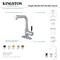 Kingston Brass Single-Handle Pull-Out Kitchen Faucet, Matte Black LS2410DKL - alternate 2
