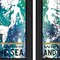 Homeroots Set Of Two Under The Sea 2 Black Framed Print Wall Art, 2PK 406129 - alternate 4