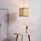 Vidalite Gal 1-Light Pendant with Rattan Shade, Stitched Velvet Detailing, Adjustable Hanging Height CE1008603 - alternate 5