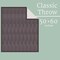 Lavish Home Cable Knit Throw Blanket for Couch, Sofa, or Bed Soft & Cozy Blanket Throws with Cable Knit Pattern 66-THROW60-C - alternate 8