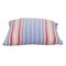 Homeroots 16" Blue and Red Striped Cotton Throw Pillow 529178 - alternate 6