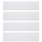Andova Tiles Alva  Grey 3-in. x 12-in. Subway Glossy Ceramic Wall Tile, 50PK ANDALV1304 - alternate 4