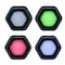 Illumibrite Color Changing Hexagon Puck Light, 4PK IB-RGBPKx4-6 - alternate 6