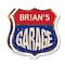 Signmission Brian's Garage, 18 inch X 18 inch, Plastic Sign, 2PK SHI-P-2PACK-18-383-BRIAN - alternate 1