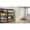 Hirsh Storage Cabinet, 72 in H, 36 in W, 18 in D, Recessed Twist, Keyed, Putty, 4 Shelves 22004 - alternate 15