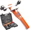Vevor Ratcheting Pipe Tube Bender 1/4"-7/8" 90 Deg Forward/Reverse Bending 7 Dies CT-999RF - alternate 1