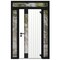 Vdomdoors Aluminum Door Cynex 6113 Natural Oak Entry Steel Metal Modern Painted W14+36+14xH80+12 Left Inswing CYNEX6113EXD-OAK-W14+36+14xH80+12-LH-I - alternate 5