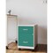 Space Solutions 14.25 in W 2 Drawer Mobile Vertical File Cabinet W/ Accessory Drawer, Pearl White / Teal 25939 - alternate 8