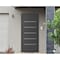 Vdomdoors Front Exterior Prehung Metal-Plastic Door, Manux 8415 Antracite Grey, Office Commercial and Residen MANUX8415EXD-ANT-W30xH80-RH - alternate 3