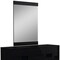 Homeroots 30" Superb Black High Gloss Dresser 329644 - alternate 5