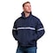 Game Workwear Men's Open bottom jacket, Heavyweight Taslan Nylon Shell, Full Zip to Top of Collar, Black, M 9250 - alternate 3