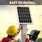 Mighty Max Battery 10 Watt 12 Volt, High Efficiency Monocrystalline Solar Panel With Solar Connectors MAX4142620 - alternate 5