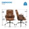 Office Star Products Executive Seating Chair, Saddle Faux Leather FL14571-u41 - alternate 6