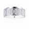 Jonathan Y Aria 2-Light 12.25" Metal LED Flush Mount, Chrome JYL3502B - alternate 8