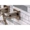 Kingston Brass Double-Handle Wall Mount Bathroom Faucet, Brushed Nickel KS6128NX - alternate 6