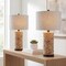 Jonathan Y Elicia 25" 1-Light Coastal Water Hyacinth LED Table Lamp, Natural, 2PK JYL6502A-SET2 - alternate 11