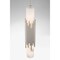 Euf Venna, Pendant, 17", Polished Nickel, Alabaster 50352-036 - alternate 6