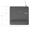 Allsop PowerTrack Plush Wireless Charging Mousepad  32304, Gray ASP32304 - alternate 2