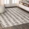 Jonathan Y Aisha Moroccan Triangle Geometric Cream/Gray 9 ft. x 12 ft. Area Rug MOH206B-9 - alternate 7
