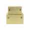 Homeroots Set of Two Gold Wood And Shagreen Box With Lid, 2PK 489355 - alternate 8