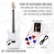 Lyxpro CS 39 in. Left Hand Electric Guitar Kit with Guitar, Amp Cable, 6 Picks and More LYXEGST39WLH - alternate 5