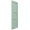Ekena Millwork True Fit PVC Center Circle Arts & Crafts Fixed Mount Shutters, Seaglass, 18W x 42H, PR TFP001AC18X042SG - alternate 13