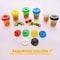 Bazic Products Modeling Dough, 2 oz. Jars, 6-Color Set, 6PK 3310 - alternate 7