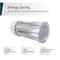 Powerzone O-CB-5-26BW LED Bulb, Corn Cob, E26 Lamp Base, Clear, Daylight Light GT-CB-50A - alternate 17