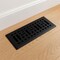 Sierra Grates 2 in. H X 12 in. W Powder Coat Steel, Textured Black Floor Register MTR212-BLK - alternate 5