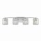 Jonathan Y Coco Prism Vintage 29.75" 4-Light Metal/Glass Classic Glam LED Vanity Light, Chrome JYL3555A - alternate 1
