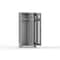 Strong Hold Ventilated 14 GA Single-Tier Lockers - 2 Compartments 36-2H-18-1T-L - alternate 3