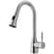 Vigo Aylesbury Single Handle Pull-Down Sprayer Kitchen Faucet in Stainless Steel VG02013ST - alternate 1
