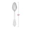 Smarty Had A Party Shiny Baroque Silver Plastic Spoons (600 Spoons), 600PK 7959-SBQ-CASE - alternate 9