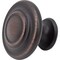 Designperfect 1-5/16 Diameter Round Cabinet Knob, Brushed Oil Rubbed Bronze DPA-R38KORB - alternate 4