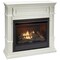 Duluth Forge Ventless Natural Gas Fireplace With Mantel - 26,000 BTU, Remote Control, White Finish DFS-300NR-3WT - alternate 9