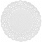 Brooklace 6" White Cambridge Lace Doilies 1000 PK 500235 - alternate 1