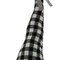 Homeroots 27" Black and White Buffalo Plaid Standing Gnome 402542 - alternate 5