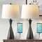 Jonathan Y Colton 26" French Country Farmhouse Iron LED Table Lamp with USB Charging Port, Oil Rubbed Bron, 2PK JYL4046C-SET2 - alternate 7