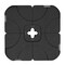 Pure Garden Patio Umbrella Weighted Cross Base 50-LG1177 - alternate 13