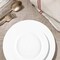 Smarty Had A Party Matte Milk White Round Plastic Dinnerware Value Set (120 Dinner Plates + 120 Salad Plates), 240PK 4850WH-VP-CASE - alternate 9